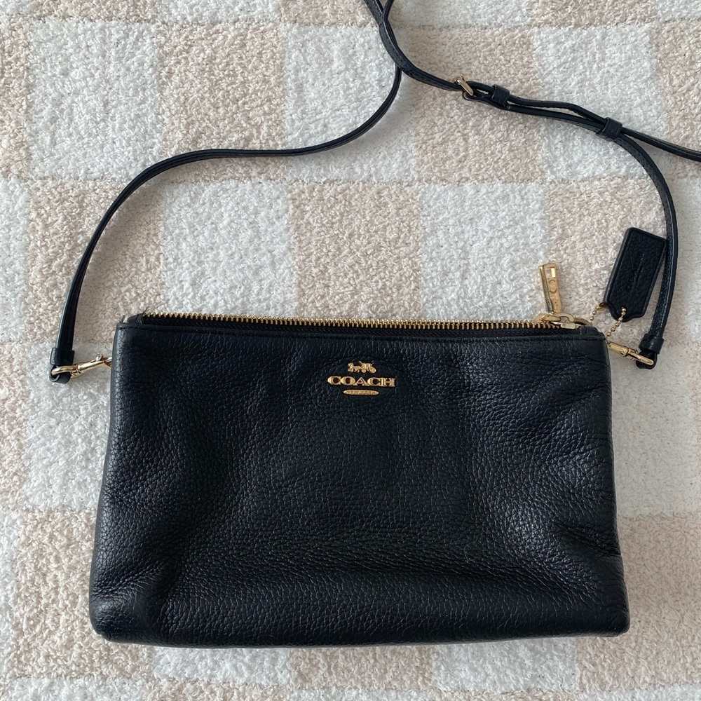 Coach pebbled bag
